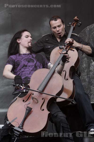 APOCALYPTICA - 2008-08-28 - SAINT CLOUD - Domaine National - Grande Scene - 